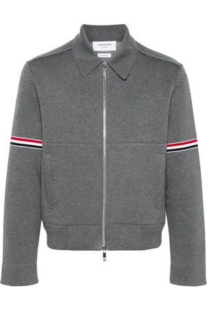 Thom Browne Giacca con banda RWB