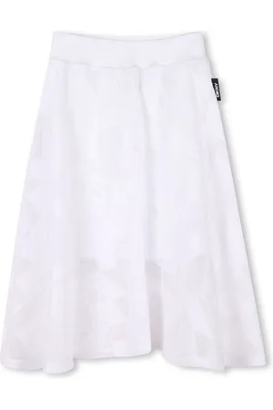 DKNY Gonna midi con stampa