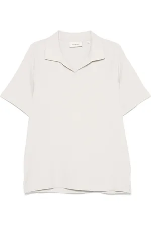 Frame Polo con effetto jacquard