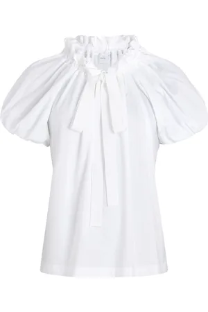 Patou T-shirt con coulisse in cotone biologico