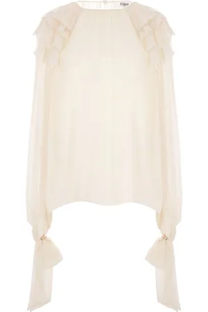 Chloé Blusa con ruches