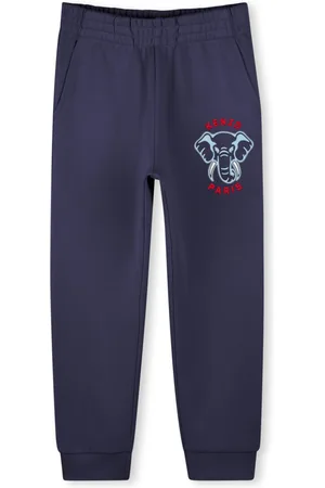 Kenzo Pantaloni sportivi con ricamo