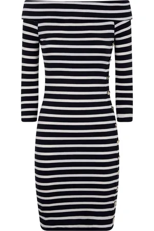 Ralph Lauren Abito midi a righe