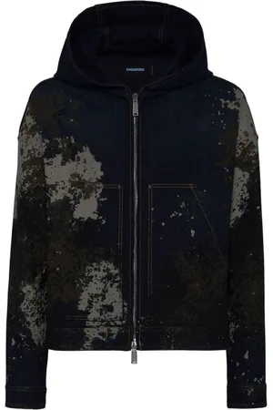 Dsquared2 Giacca denim con cappuccio