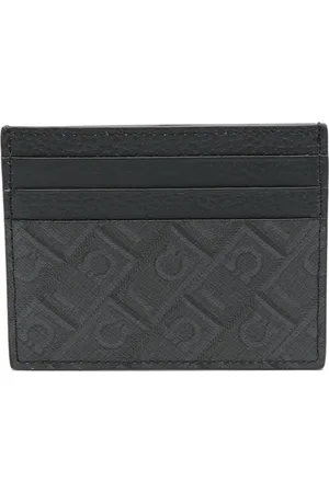 Salvatore Ferragamo Slot portacarte con stampa