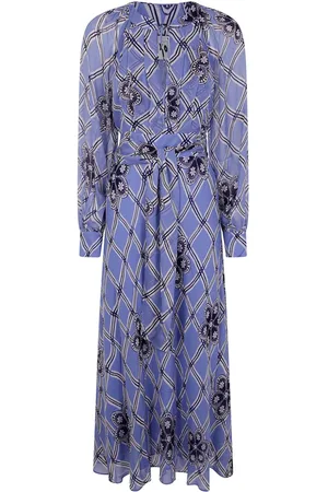 RIXO London Abito midi a fiori
