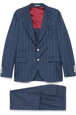Brunello Cucinelli Completo due pezzi a righe