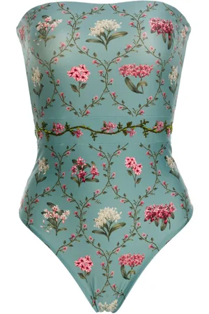 Agua by Agua Bendita Costume intero Illusion Orquidea