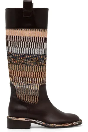 Missoni Stivali al ginocchio con design a inserti