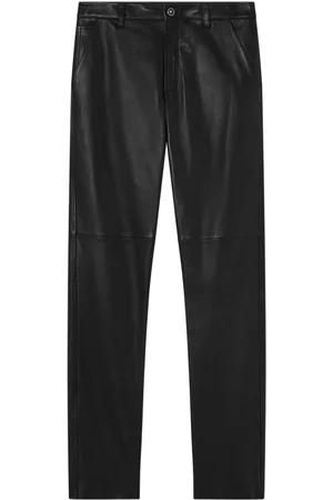 VERSACE Pantaloni in pelle