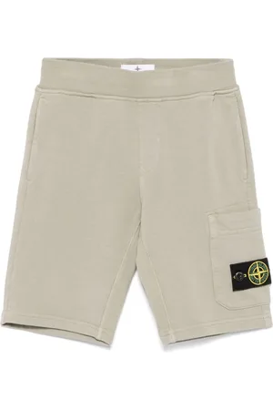 Stone Island Shorts con applicazione Compass