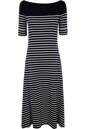 Ralph Lauren Abito midi a righe