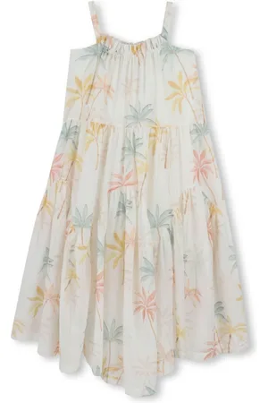 Chloé Abito con stampa Palm Tree
