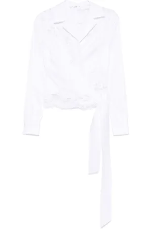 ERMANNO SCERVINO Camicia in pizzo a corda