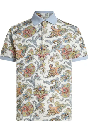 Etro Camicia in stile polo con stampa paisley