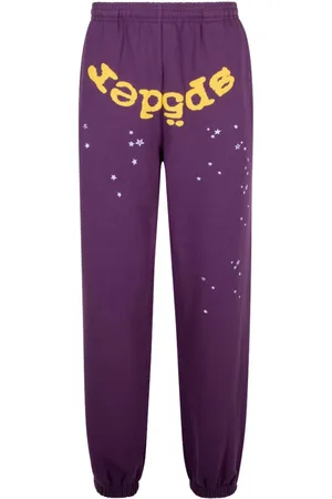 Sp5der Pantaloni sportivi Star OG Web V2 "Purple"