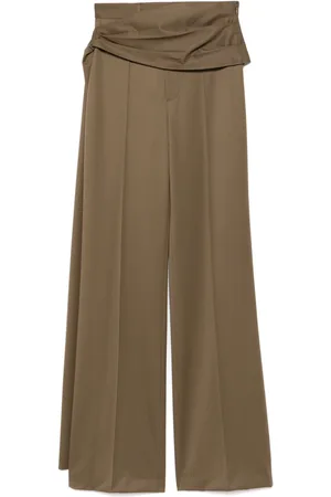 GIUSEPPE DI MORABITO Pantaloni con dettaglio drappeggiato