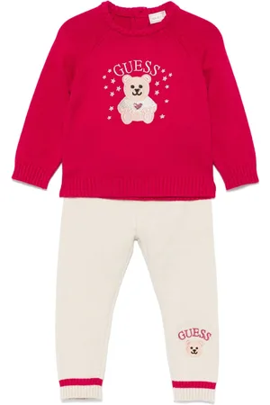 Guess Set pantaloni con ricamo