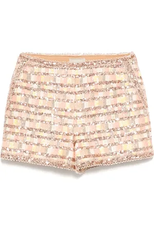 Elie saab Shorts con paillettes