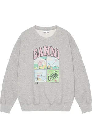 Ganni Felpa con stampa