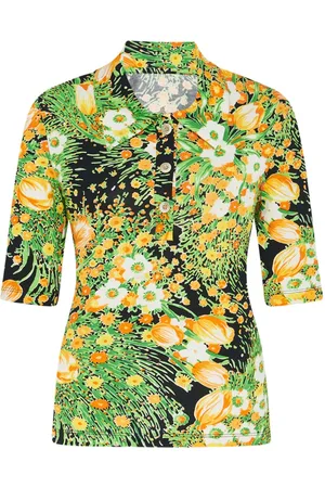 ROSETTA GETTY Polo a fiori