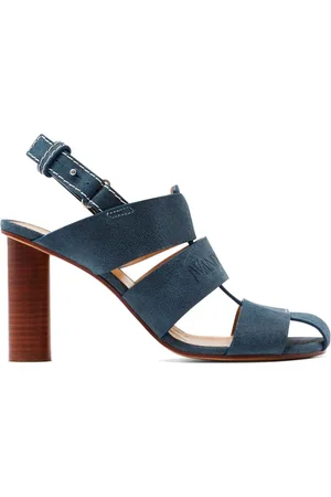 J.W.Anderson Sandali in suede con tacco