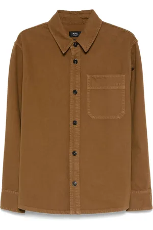 A.P.C. Camicia con ricamo