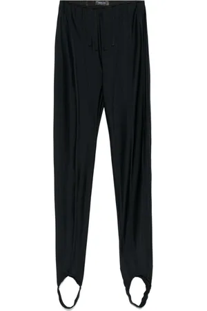 MUGLER Leggings con design a corpetto