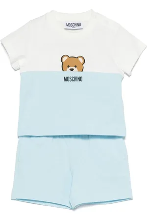 Moschino Set con shorts e stampa logo