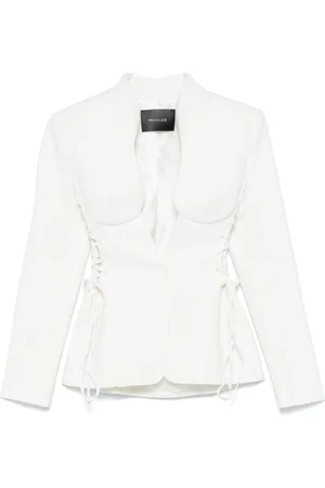 MUGLER Giacca con lacci