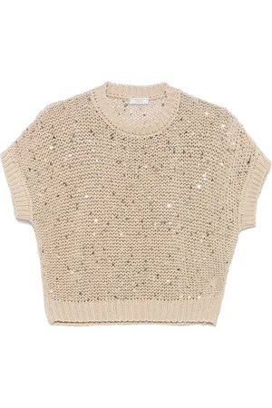 PESERICO SIGN T-shirt con paillettes