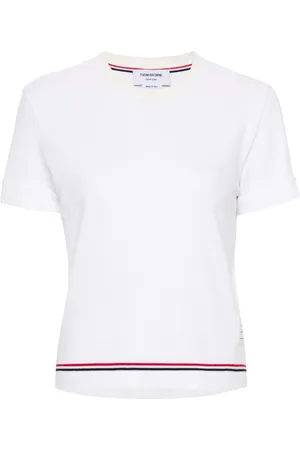Thom Browne Top con banda RWB