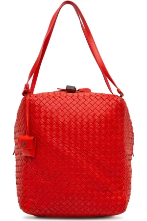 Bottega Veneta Borsa a spalla Cube con design Intrecciato 2012-2023