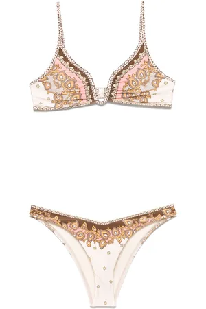 ZIMMERMANN Bikini Maxine Plunge Wire