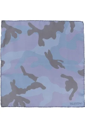 VALENTINO GARAVANI Sciarpa con motivo camouflage