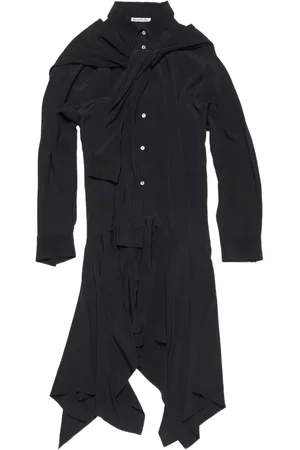 Acne Studios Abito midi con bottoni