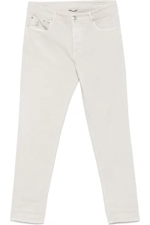 Brunello Cucinelli Jeans con applicazione