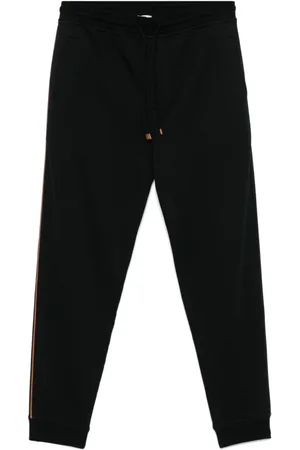 Brunello Cucinelli Pantaloni sportivi con dettaglio a righe