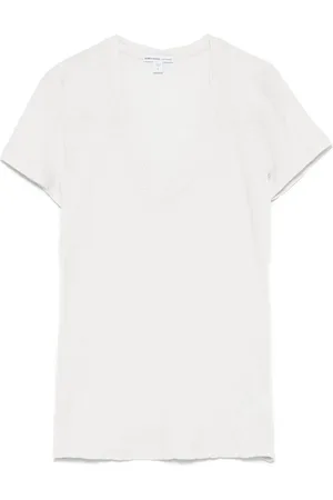 James Perse T-shirt Slub semi trasparente