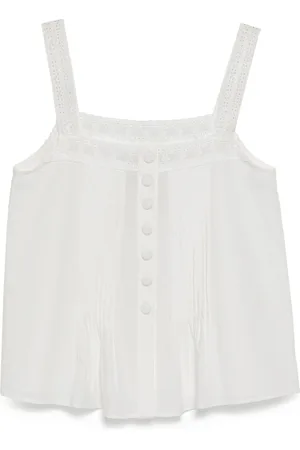 Bambah Top Ritchel con finiture in pizzo