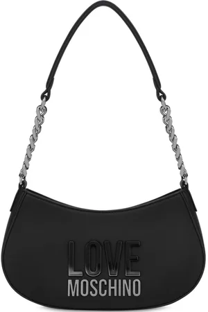 Moschino Borsa a spalla con logo