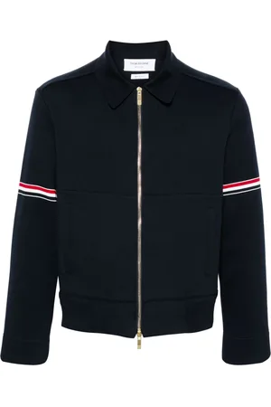 Thom Browne Giacca con banda RWB