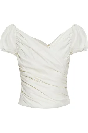 Cult Gaia Top con arricciatura
