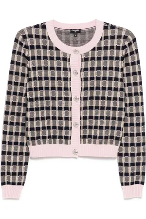 CHANEL Cardigan con logo anni 2020