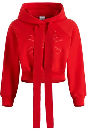 Patou Felpa Medallion con cappuccio