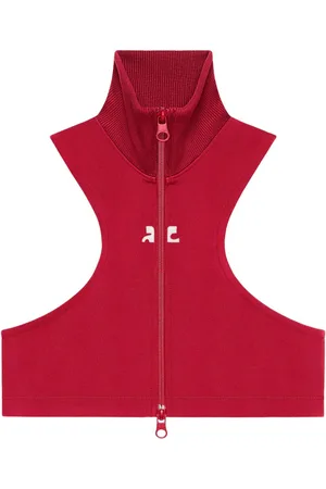 Courrèges Gilet crop