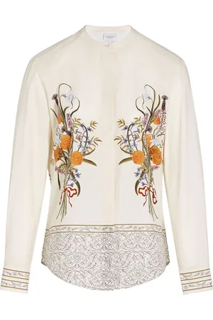 Giambattista Valli Blusa Marigold Bouquets