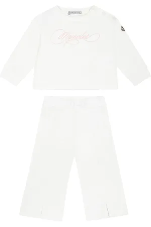 Moncler Tuta sportiva con ricamo