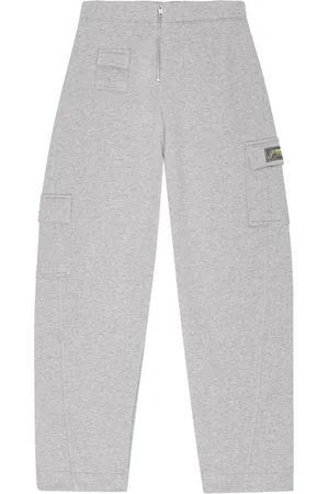 Ganni Pantaloni sportivi con applicazione logo
