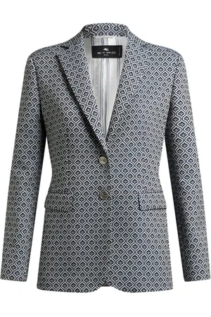 Etro Blazer con effetto jacquard